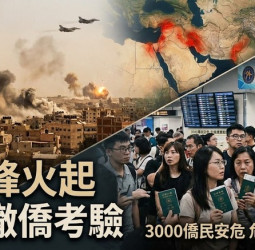 中東衝突升級下的撤僑課題：臺灣外交領務機制與國際危機應變能力考驗