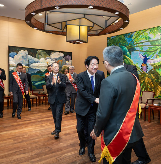 賴清德總統肯定並感謝國家傑出經理人得獎人卓越貢獻　號召攜手產業拚經濟、全面強化AI競爭力