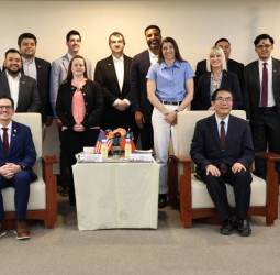 美國各州政界青年領袖訪問臺南　臺南市長黃偉哲分享地方治理與科技轉型經驗