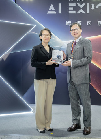 蕭美琴副總統參觀AI EXPO Taiwan 2026　肯定完整技術路徑展現臺灣AI全球競爭力