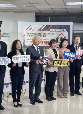 毒駕零容忍！「內政 × 法務 × 交通」跨部會聯手打擊毒駕 全面守護國人行車安全