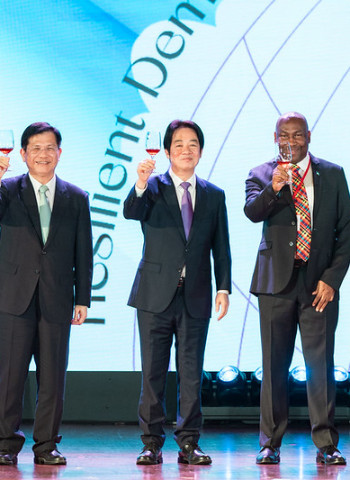 賴清德總統出席外交部春宴強調 臺灣將攜手民主友盟國家捍衛區域和平穩定 引領世界進步繁榮