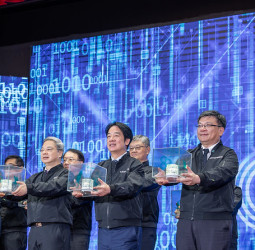 賴清德總統臺北出席台電80周年慶祝會　談二次能源轉型與電網韌性布局