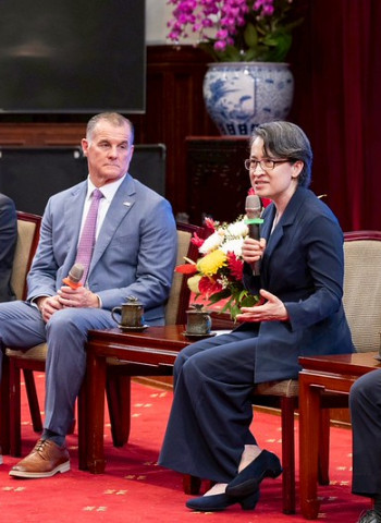蕭美琴副總統接見美台商業協會訪團　盼深化臺美安全經貿與科技合作