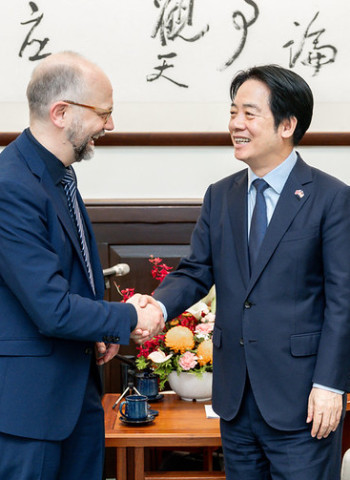 賴清德總統接見德國國會友臺小組跨黨派議員訪團　聚焦臺德資安、國防與社會韌性合作深化