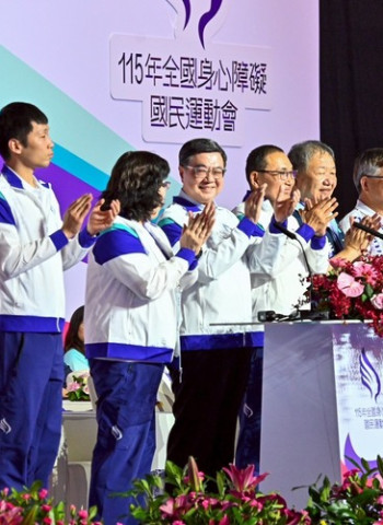 全國身心障礙國民運動會新北登場　行政院長卓榮泰：持續完善運動支持體系　打造無障礙運動環境