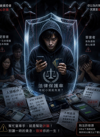 當法律成為成本：未成年車手與制度的反作用力
