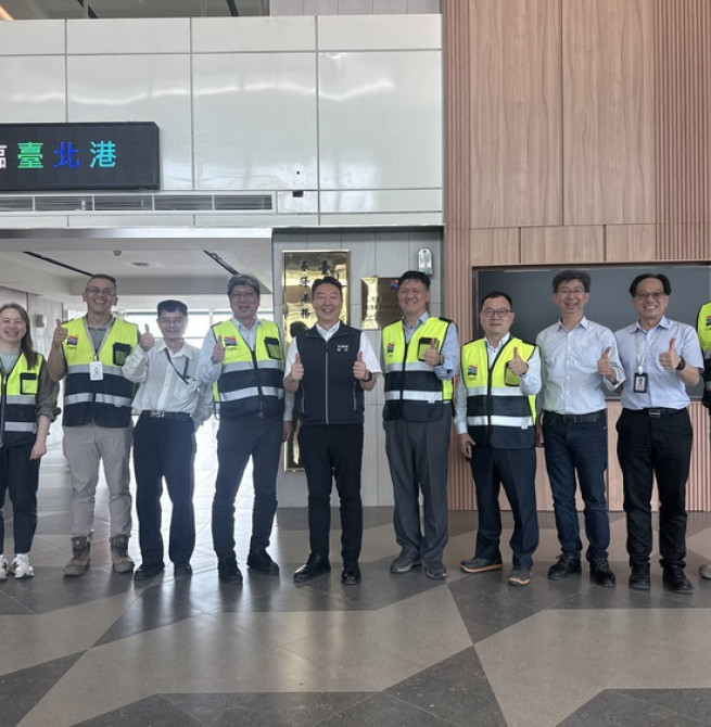 交通部長陳世凱視察臺北港土方收容作業　肯定臺灣港務公司配合中央政策協助公共工程建設推進