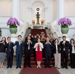 蕭美琴副總統接見紐西蘭國會議員與臺灣愛樂　推動文化交流深化雙方合作互動