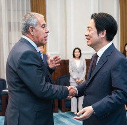 賴清德總統在臺北接見以色列國會跨黨派訪團 推動深化夥伴關係並強化民主價值合作