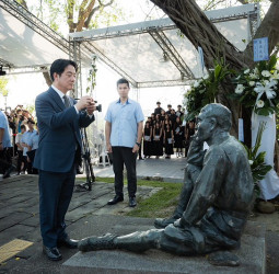 賴清德總統臺南追思八田與一技師　感念為臺灣留下珍貴遺產深化臺日雙邊關係