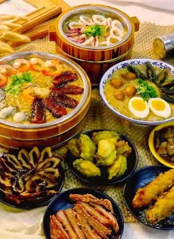 虎尾手工麵線 從大腸鮮蚵到透抽海鮮 18 種配料客製化搭配