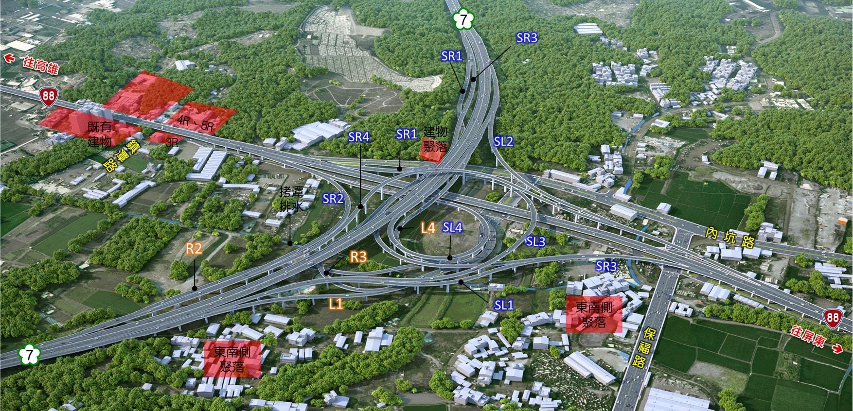 內政部都委會審議通過國道七號都計變更案 東高雄環狀快速路網成形 助攻產業與交通發展