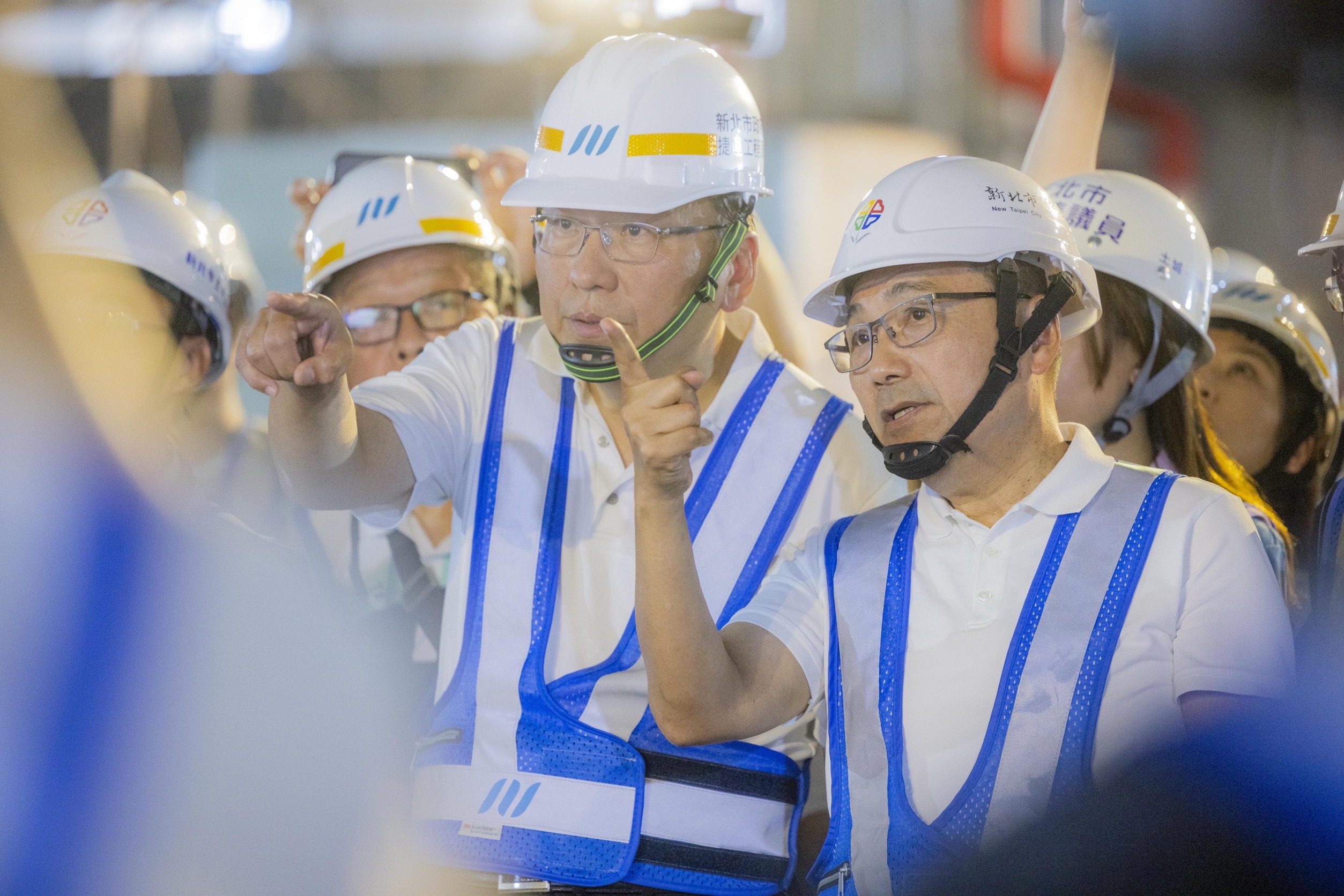 新北市萬大中和線進度達81.7% 新北市長侯友宜：力拚2027年完工 全線14分鐘直達中正紀念堂