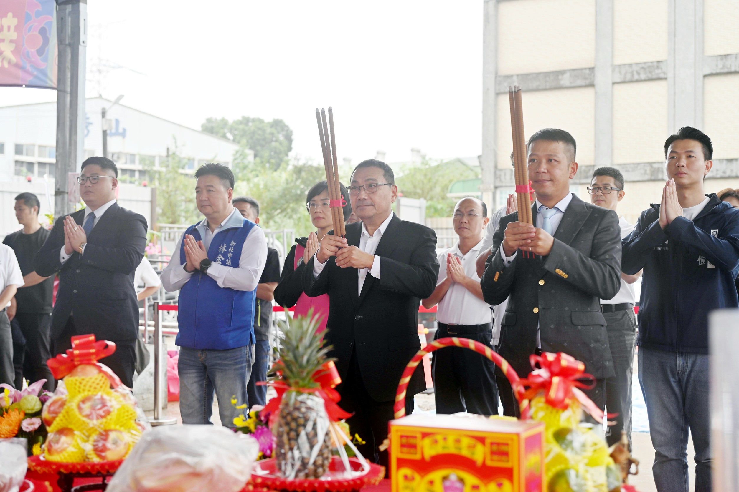 新北市捷運三鶯線永吉公園站開發案正式動工 新北市長侯友宜:以捷運聯開案帶動地區發展 新北市捷運三鶯線永吉公園站開發案正式動工 新北市長侯友宜:以捷運聯開案帶動地區發展