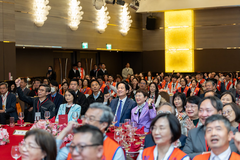 賴清德總統出席記帳士公會全聯會會員大會 肯定專業角色 籲攜手守護國家財政穩健 賴清德總統出席記帳士公會全聯會會員大會 肯定專業角色 籲攜手守護國家財政穩健