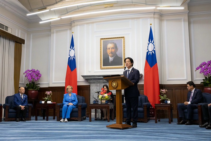 賴清德接見加拿大跨黨派議員團 盼貿易合作協議加速落地