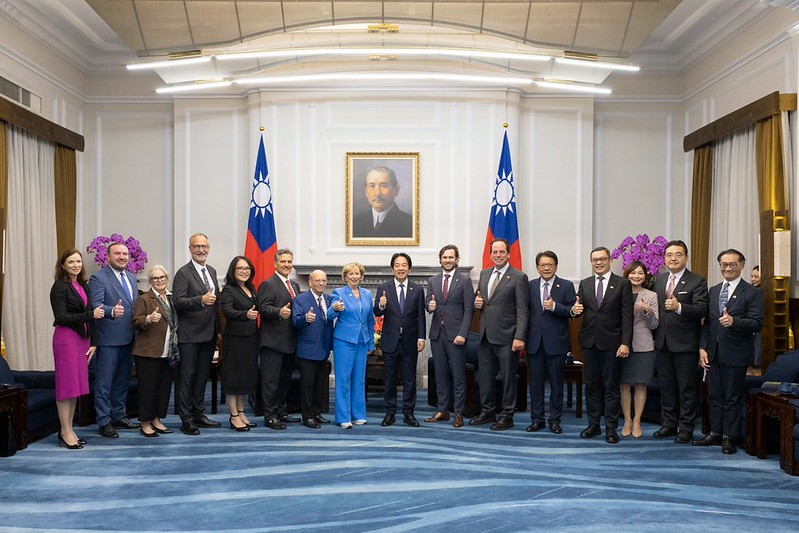 賴清德接見加拿大跨黨派議員團 盼貿易合作協議加速落地